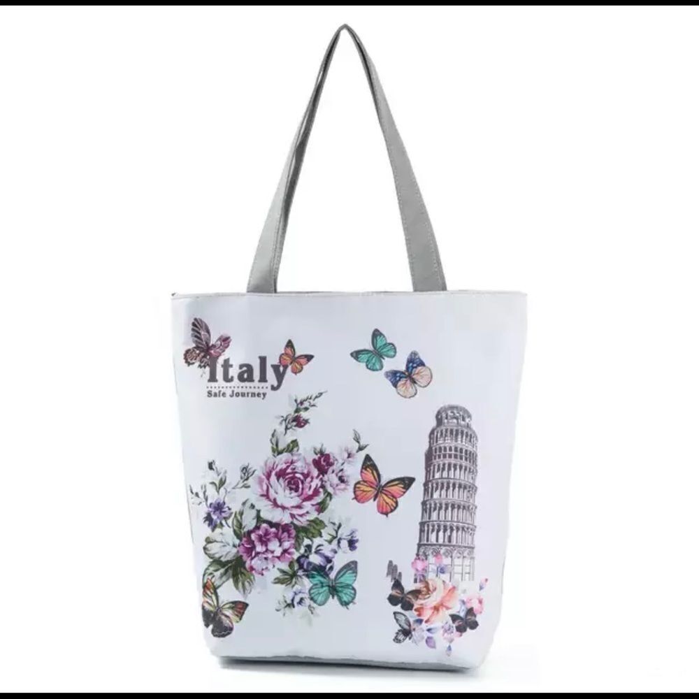 PARIS ZIP TOP TOTE BAG - Picture 5 of 6